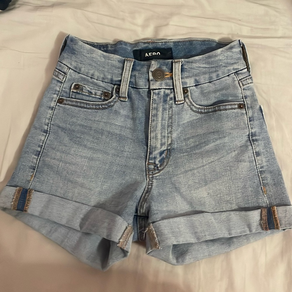 Selling Light blue Aeropostale shorts in size 000